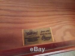 Henkel Harris Cherry Chippendale Lingerie Chest #155 Finish #24 and Jewelry Tray