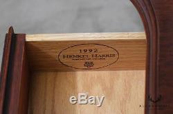 Henkel Harris Mahogany Chippendale Ball and Claw One Drawer Side Table