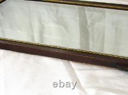 Henkel Harris Mahogany Chippendale Mirror With Scrollwork and Gold Leaf Trim H-5