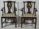 Henkel Harris Pair Of Dining Chairs Chippendale Style Model 101 #29 Finish