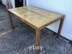 Henredon Chinese Chippendale Burl Dining Table
