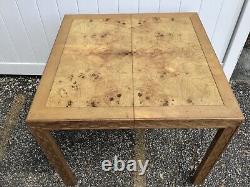 Henredon Chinese Chippendale Burl Dining Table
