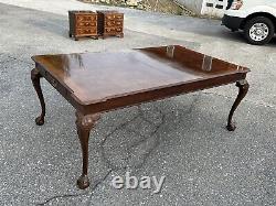 Henredon Rittenhouse Square Chippendale Dining Room Table & 7 Chairs Mahogany