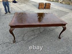 Henredon Rittenhouse Square Chippendale Dining Room Table & 7 Chairs Mahogany