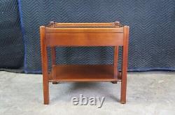 Hickory Chair James River Collection Chippendale Mahogany Nightstands End Tables