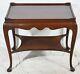 Hickory Chair Mahogany Chippendale Side Table Silver Table Occasional End Table