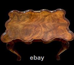 Hickory Chair Mount Vernon Collection Chippendale Mahogany Table