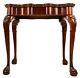 Hickory Chair Mount Vernon Collection Chippendale Mahogany Tea Table Washington