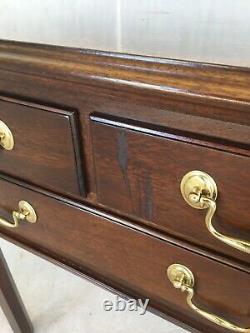 High Quality Mahogany Chippendale Style 5 Drawer Sideboard Buffet