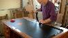 Installing Oilcloth For An Antique Desk Thomas Johnson Antique Furniture Restoration
