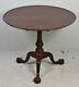 Kittinger Williamsburg Chippendale Mahogany Tilt Top Table Cw 70 Claw & Ball
