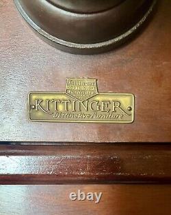 Kittinger Carved Chippendale Mahogany Tilt Top Table