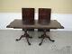 L24429ec Henkel Harris Ball -n- Claw Carved Mahogany Dining Table