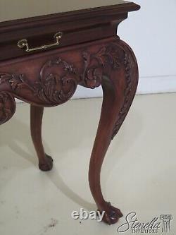 L46760EC LINCOLN GERARD Chippendale Ball & Claw Mahogany Console Table