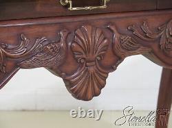 L46760EC LINCOLN GERARD Chippendale Ball & Claw Mahogany Console Table