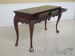 L46760EC LINCOLN GERARD Chippendale Ball & Claw Mahogany Console Table