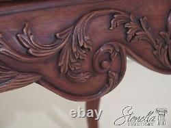 L46760EC LINCOLN GERARD Chippendale Ball & Claw Mahogany Console Table