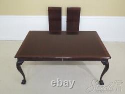 L48023EC STICKLEY Ball & Claw Mahogany Dining Room Table