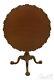 L54705ec Bench Made Chippendale Ball & Claw Mahogany Tilt Top Table