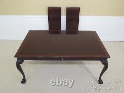 L55298EC STICKLEY Ball & Claw Mahogany Dining Room Table