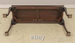 L57072EC STICKLEY Ball & Claw Mahogany Sofa Console Table