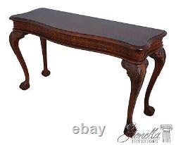 L62398EC CENTURY Chippendale Ball & Claw Mahogany Sofa Table