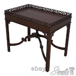 L62993EC CENTURY Sutton Collection Chippendale Mahogany Tea Table