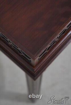 L62993EC CENTURY Sutton Collection Chippendale Mahogany Tea Table