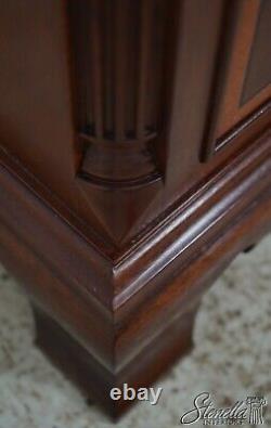 L63414EC Pair STICKLEY 4 Drawer Mahogany Chippendale Nightstands
