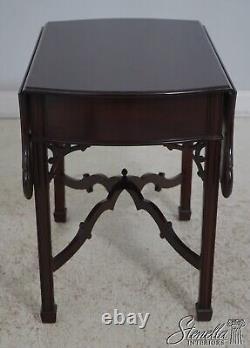 L64236EC KINDEL Winterthur Collection Chippendale Mahogany Pembroke Table