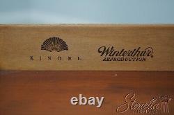 L64236EC KINDEL Winterthur Collection Chippendale Mahogany Pembroke Table