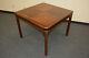 Lane Chippendale Antique Mahogany Square Game Kitchen Dining Breakfast Table