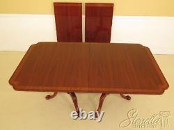 LF37592 HICKORY CHAIR CO. Clawfoot Mahogany Dining Room Table