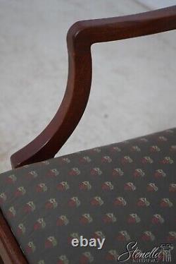 LF64389EC Set of 8 Vintage Chippendale Mahogany Dining Room Chairs