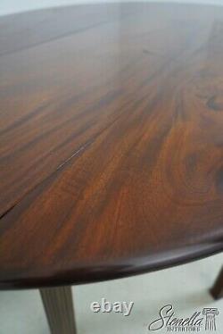 LF64426EC Bench Made Large Mahogany Drop Leaf Dining Table