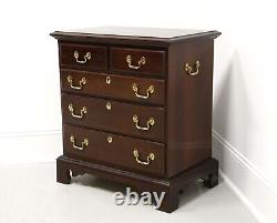 LINK-TAYLOR Heirloom Planters Solid Mahogany Chippendale Bedside Chest A