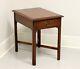 Link-taylor Heirloom Solid Mahogany Chippendale Style End Side Table