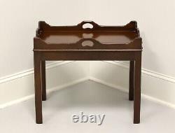 LINK-TAYLOR Heirloom Solid Mahogany Chippendale Tea Table