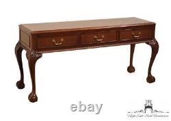 LINK TAYLOR Traditional Chippendale Style Heirloom Solid Mahogany 58 Ball &
