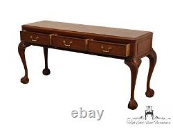LINK TAYLOR Traditional Chippendale Style Heirloom Solid Mahogany 58 Ball &