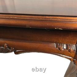 Lane Claw Foot Ball Chinese Chippendale Table Style 1435 05 Vintage Dark Wood