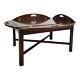 Lane Drop Leaf Cherry Coffee Table Tray Top Butler Chippendale Vintage