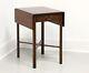 Late 20th Century Chippendale Drop-leaf End Side Table