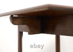 Late 20th Century Chippendale Drop-Leaf End Side Table