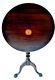 Mahogany Chippendale Style Pie Crust Tilt Top Tea Table Ball And Claw Feet
