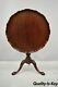 Mahogany Pie Crust Ball And Claw Georgian Chippendale Style Tilt Top Tea Table