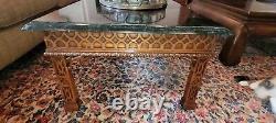 Maitland Smith Chippendale Chinoiserie Coffee Table
