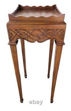 Maitland Smith Kettle Stand Side End Table French Regency Chippendale Style