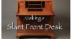 Making A Slant Front Desk By Doucette And Wolfe Furniture Makers