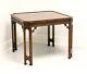 Mid 20th Century Mahogany Chinese Chippendale Square Game Table
